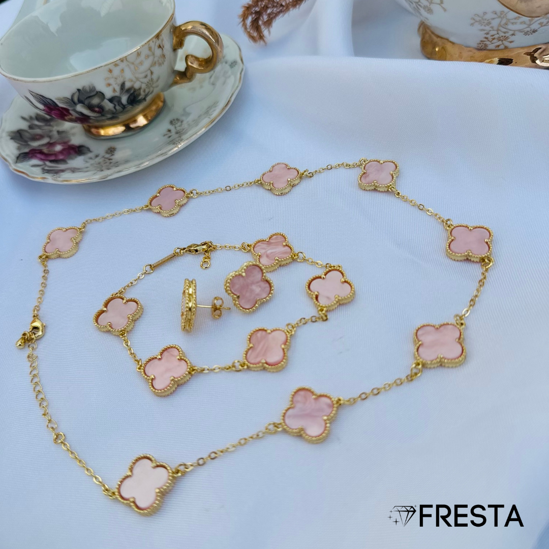 Choker Lucky Clover Bliss