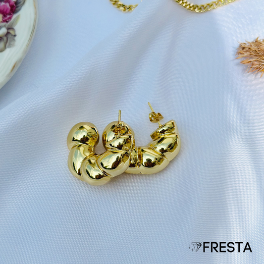 Aretes Chunky Charm