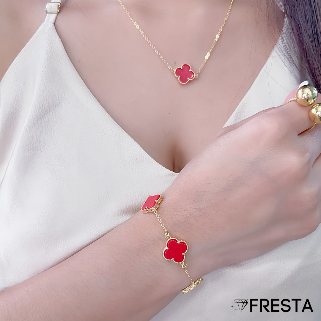 Pulsera Lucky Clover Bliss