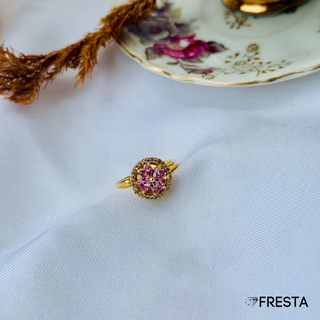 Anillo Giratorio Lucky Clover Glow